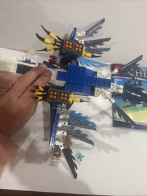 LEGO 70003 Eris' Eagle Interceptor Legends of Chima InComplete No Box