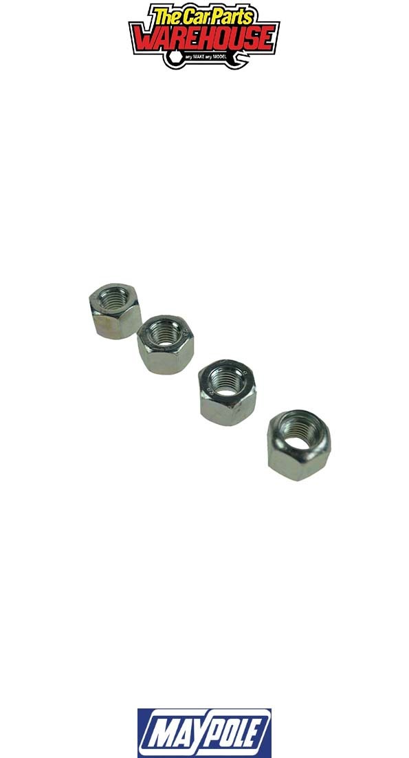 Maypole 69004 Pack of 4 M10x1.25x22 Wheel Bolts for ERDE E143 on KNOTT