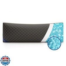 YZ HOME Long Body Pillow for Adults - Firm Body Pillow Insert with Shredded B