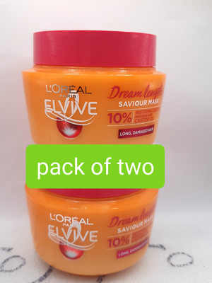 L'oreal Paris Elvive Dream Length Saviour Mask 300ml (2er Pack) S19/G.JJ/G.DI/7