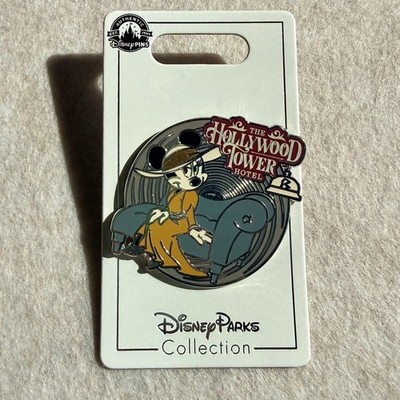 Disney Parks Minnie Mouse The Hollywood Tower of Terror Hotel Pin 2022, NEW 