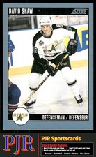 David Shaw 1992-93 Score Canadian #183 Minnesota North Stars