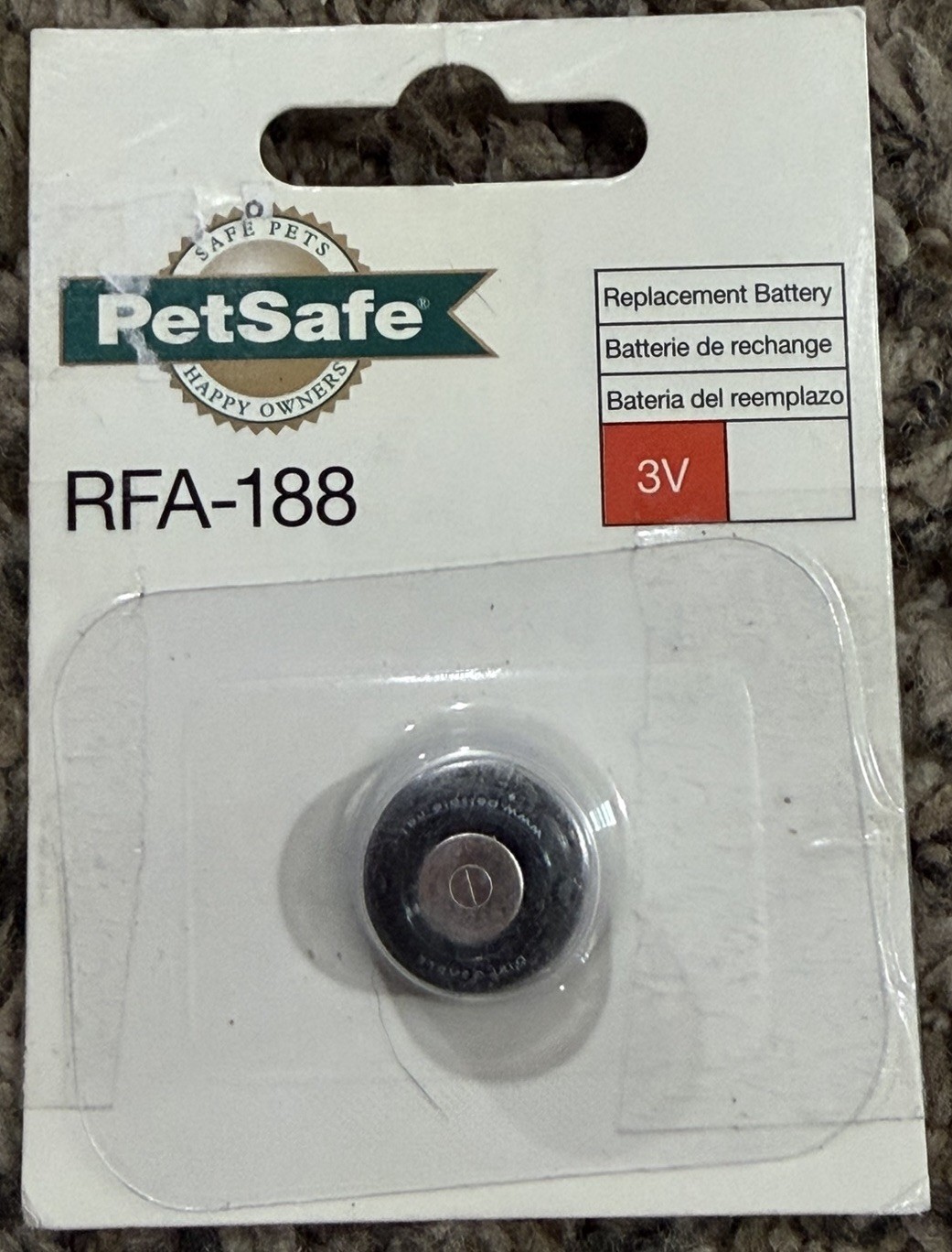 PetSafe RFA-188 3v Lithium Battery #8004 NEW
