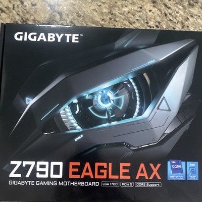 GIGABYTE Z790 EAGLE AX ATX LGA 1700 DDR5 WiFi Motherboard, PCIe 5.0