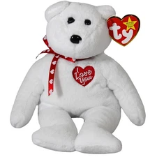 Ty Beanie Baby - Scarlett the Teddy Bear, 30th Anniversary, MWMT Stuffed Animal
