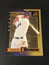 1998 Pinnacle Zenith Z Gold /100 Travis Lee #90