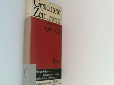 Geschichtete Zeit. Deutsche Geschichten 1918-1933. Texte von: E. Bloch, B. Brech
