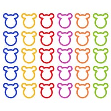 60pcs Colorful Stitch Markers for Knitting, Crochet, Sewing, and Weaving