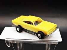 Dash HO Slot Car T-Jet Yellow Roadrunner NOS Chassis  Body