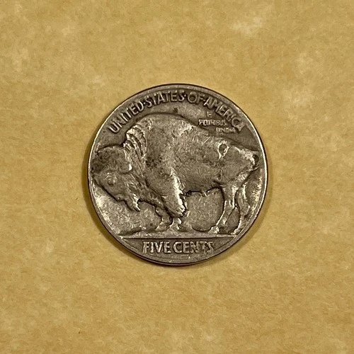 1936 Buffalo Indian Head Nickel Philadelphia Circulated Business Strike See Pics