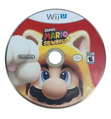 Super Mario 3D World (Nintendo Wii U, 2013) Disc Only - Tested