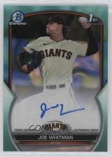 2023 Bowman Draft Chrome Prospect Aqua Lava Refractor /199 Joe Whitman Auto 1k9t