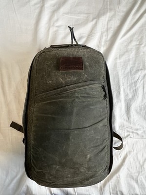 Rare GORUCK Heritage GR1 26L  MiUSA  Olive Green/Leather