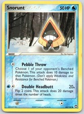 Snorunt 64/108 Common Power Keepers Ken Sugimori LP on eBay