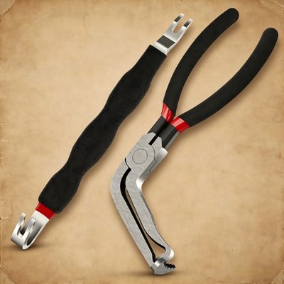 Electrical Disconnect Pliers 60°Connector Separator Automotive Terminal Tool 2PC