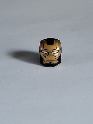 LEGO Iron Man Mark 41 Black Armor - 76125 (sh567) Minifigure Helmet Only 