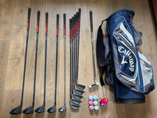 Ladies Full Golf Clubs Set + Callaway Golf Bag Lady Cobra DR/Woods/Irons/Putter