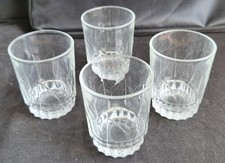 Set of 4 Small Glass Tumblers