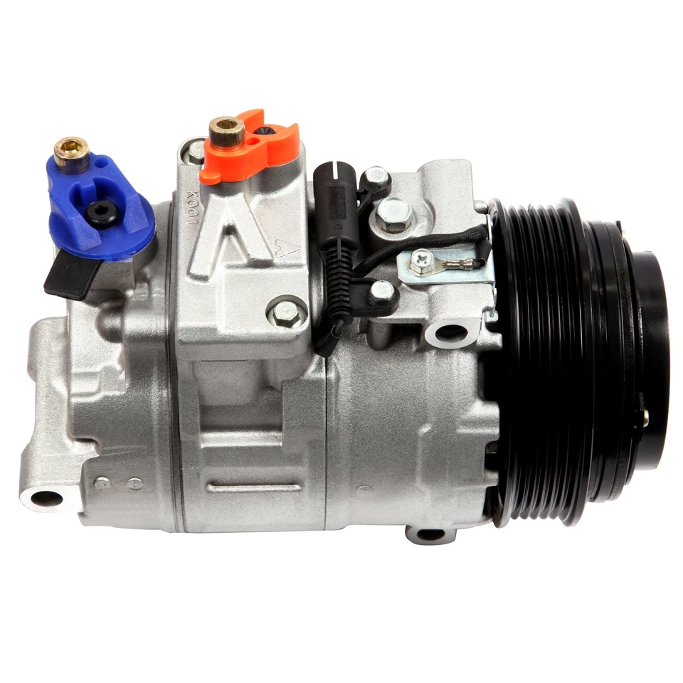 Compresor y embrague de aire acondicionado para Mercedes-Benz C43 AMG 1998-2000 4,3 L Foto 4 de 4