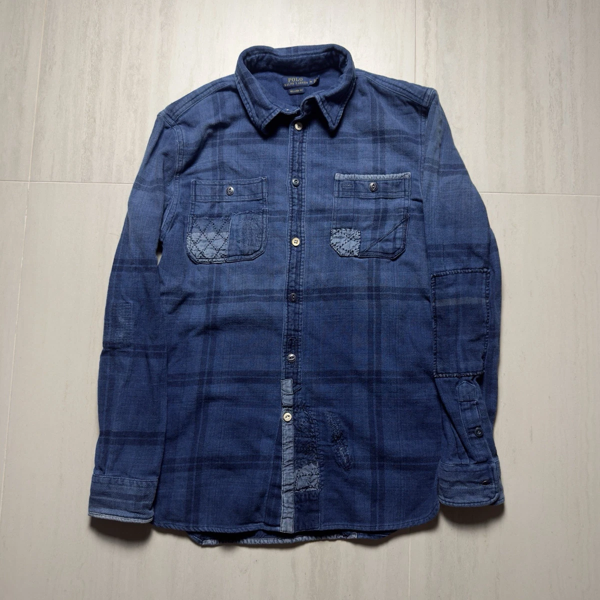 セール期間引き延ばし‼️Polo Ralph Lauren Denimshirt Polo Ralph Lauren Denim Long Sleeve Casual Button-Down Shirts for
