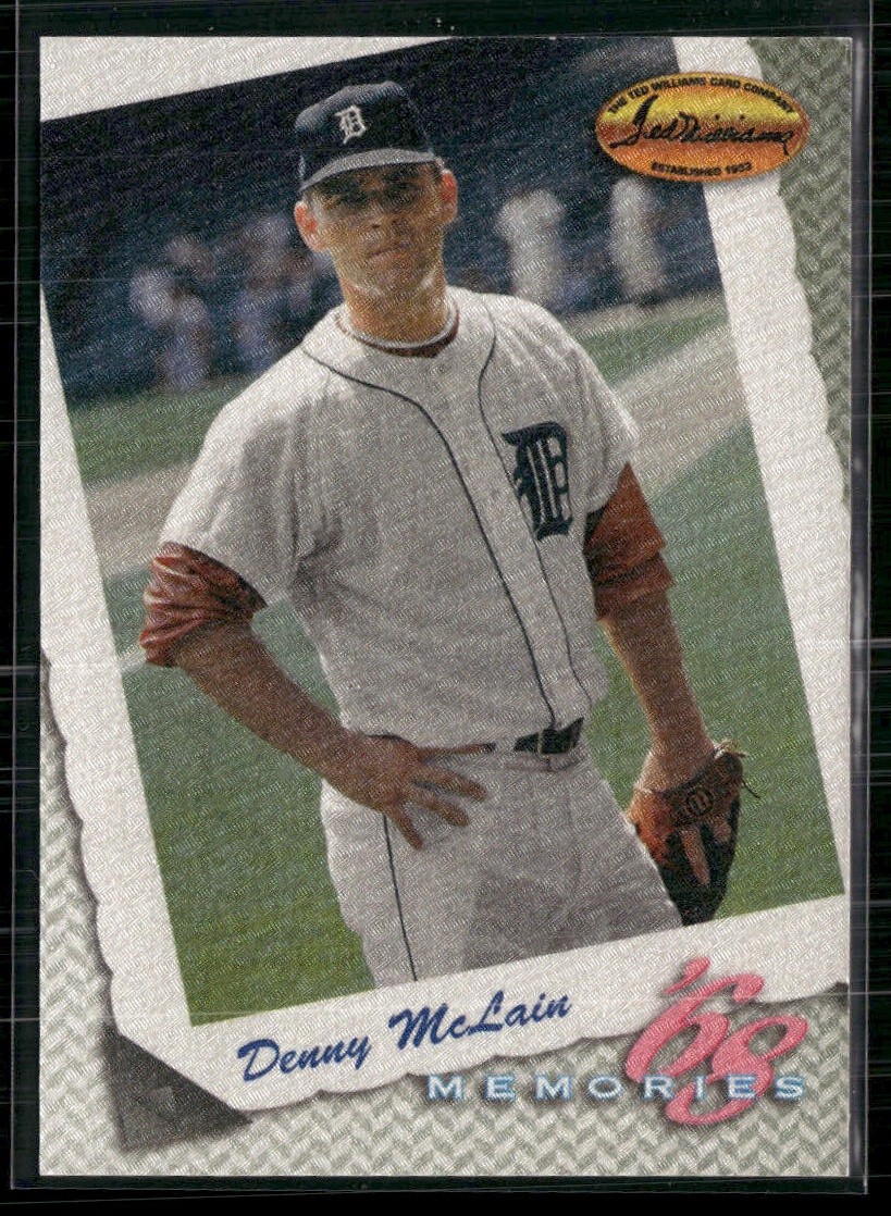Denny McLain #M32 1994 Ted Williams Baseball Memories