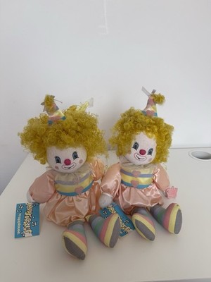 Vintage 1988 Applause Musicals Clown Puppe Aufziehspielzeug Neu mit Etikett