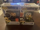 Kingdom Hearts Disney Funko Pops Set Organization 13 Mickey (334) & Goofy (263)