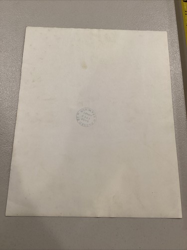 Mountain Top Scene Stamped Back Photo Base 1717 Army Examiner - Picture 8 of 9