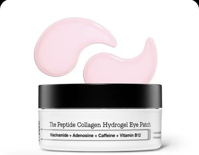 COSRX Peptide Collagen Hydrogel Eye Patch Niacinamide Caffeine Pink 60 Pads