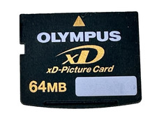 Olympus xD Picture Card 64MB MEGABYTE Camera Memory Card Fits Olympus 