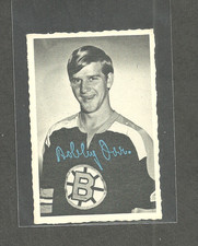 1970-71  OPC DECKLE EDGE HOCKEY CARD #4 BOBBY ORR  RARE  TOUGH CARD