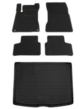 Fu&szlig;matten Kofferraumwanne f&uuml;r Mercedes W247 B-Klasse 2019- im Set Automatten