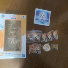 Love Live Sunshine Takami Chika Goods Bulk Sale Pins Figures Lot Bundles