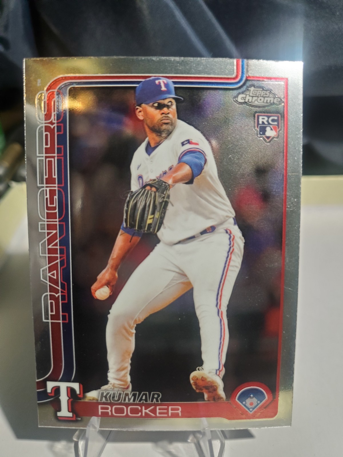 2025 Topps Chrome - Kumar Rocker #73 (RC)