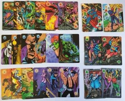 Overpower Card Game CCG DC Lotto 24 Power Cards Various