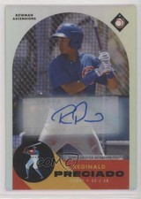 2022 Bowman Chrome Ascensions 14/68 Reginald Preciado #BA-10 Auto 02u3