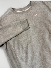VTG Champion Crewneck Sweatshirt Reverse Weave Made in USA Gray Men's 2XL