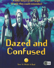 RICHARD LINKLATER SIGNED DAZED AND CONFUSED 8x10 MOVIE POSTER PHOTO BECKETT COA