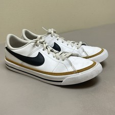 Nike Court Legacy Shoes Youth 6Y White Leather DA5380-102 Women 7.5 Sneakers