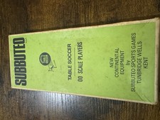 WOLVERHAMPTON WANDERERS Wolves TORQUAY UTD FC Vintage SUBBUTEO Team Boxed 1960s