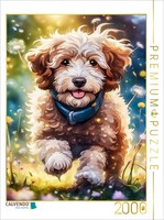 Calvendo Puzzle Cute Aussiedoodle | 2000 Pieces, Finished Size 35.4 × 26.4 In (9