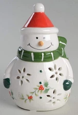 Pfaltzgraff Winterberry Snowman LED Light 11995680