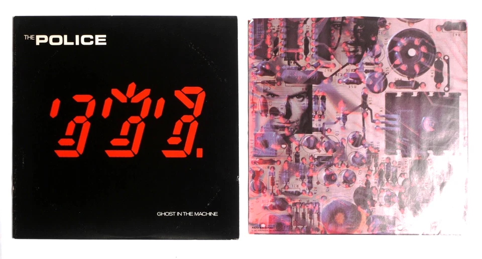 THE POLICE " GHOST IN THE MACHINE" VINYL LP  "LIKE NEW" - Image 2 of 4