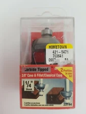 Vermont American Carbide Tipped Router Bit 23144 New
