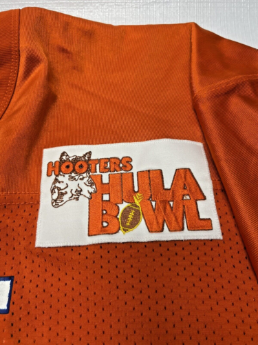 Vtg 1995 or 1996 HOOTERS HULA BOWL East Football Jersey #40 XL Russell Athletics - Picture 2 of 6