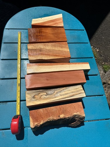 Hawaiian Grown Aromatic Bermuda Cedar Wood 7@6.5-10.5”x1.5-4.5”x2” - Picture 5 of 12