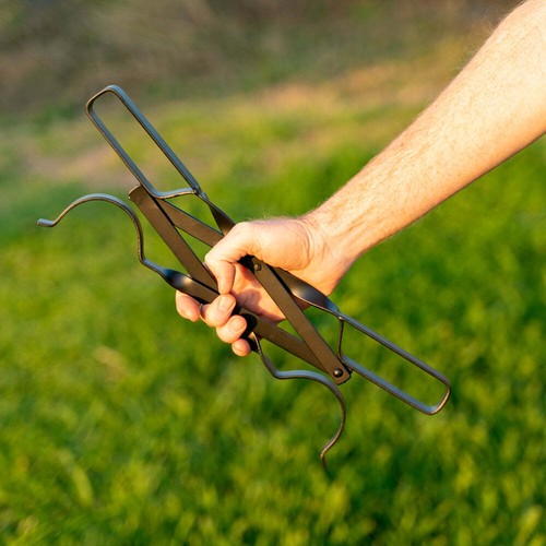 Fire Tongs (Gen3) with FREE Canvas Bag! The Log Grabber For Aussie fireplaces - Picture 3 of 12