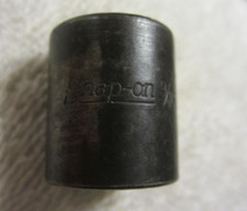 9/16" ad Snap On 3/8" Drive 6-Point Socket PF180 Black Oxide tool,USA VTG tool