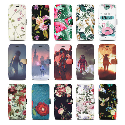 Mobiwear Book Style Handy Motiv Tasche Flip Case Hülle für Huawei Mate 20 Lite