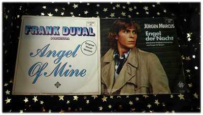 FRANK DUVAL - Angel of Mine + JÜRGEN MARCUS - Engel der Nacht * ORIG.+ DT.CV TOP